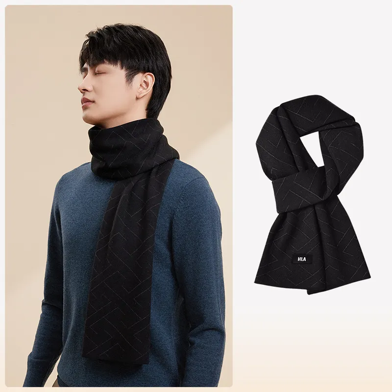 HLA Knit Scarves Unisex-1