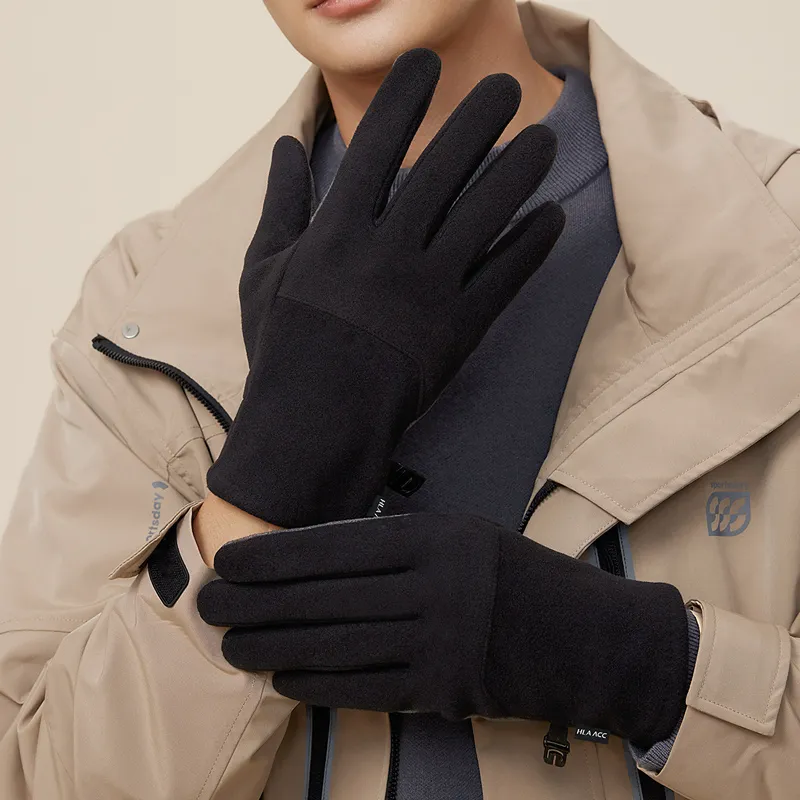 HLA Polyester Elastane Gloves Men's-2