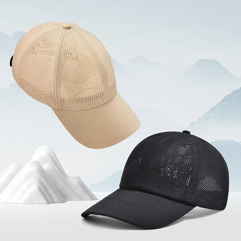 HLA Polyamide Baseball Caps Unisex-11
