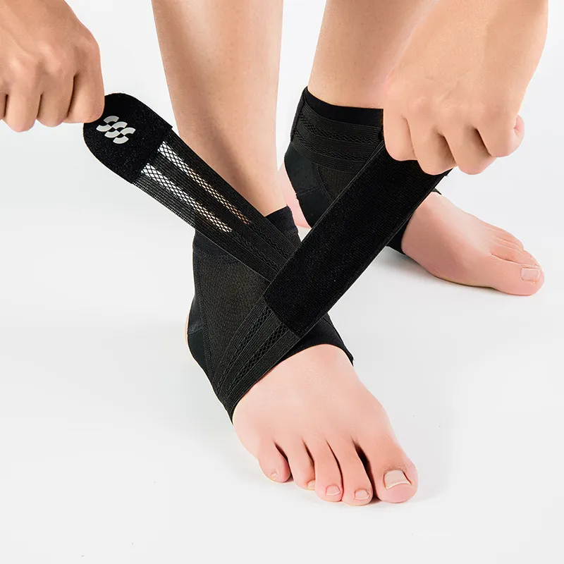HLA Ankle Braces Soccer, Basketball, Running, Badminton Net, Balls, Everyday Exercise, Fitness Training Men's-3