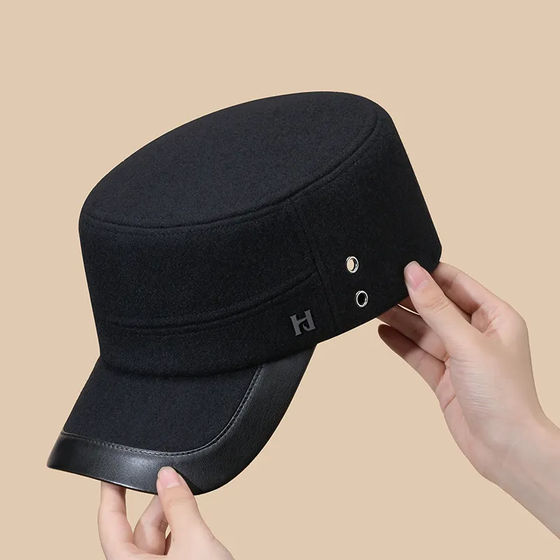 HLA Sheep Wool, Polyester, Polyamide, Acrylic Baseball Caps Unisex-1