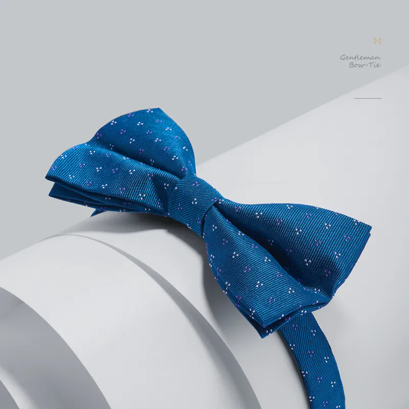 HLA Mulberry Silk Bow Tie Men's-6
