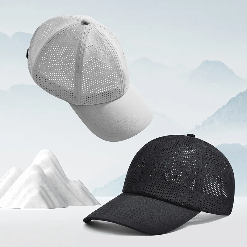 HLA Polyamide Baseball Caps Unisex-3