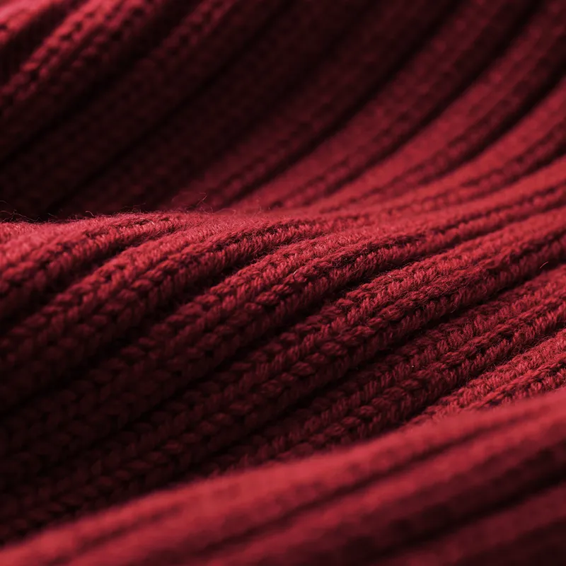 HLA Heart Of China Series Contains Wool Beanies Unisex Red-1