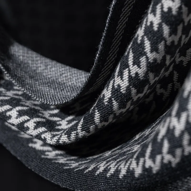 HLA Sheep Wool Polyester Acrylic Polyamide Scarves Unisex-8