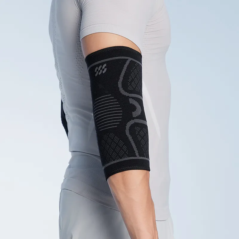 HLA Volleyball Tennis Badminton Basketball Elbow Pads Warm Protection Twilight Black Unisex-4