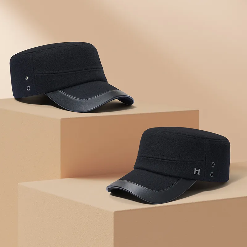HLA Sheep Wool, Polyester, Polyamide, Acrylic Baseball Caps Unisex-2