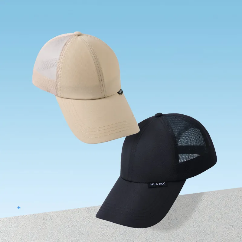 HLA Polyester Baseball Caps Unisex-4