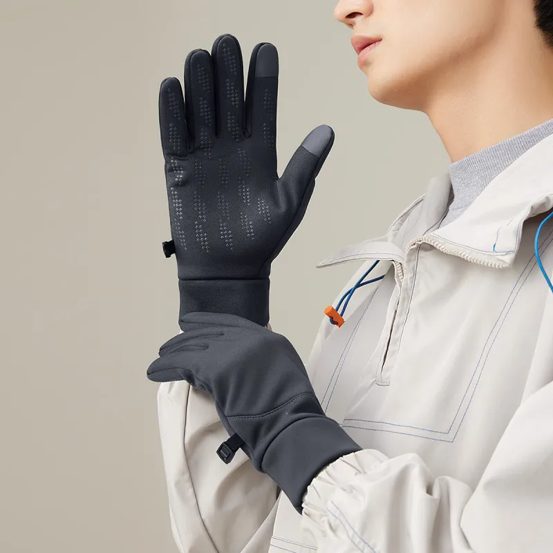 HLA Polyester Elastane Gloves Men's-6