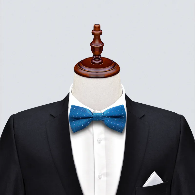 HLA Mulberry Silk Bow Tie Men's-1