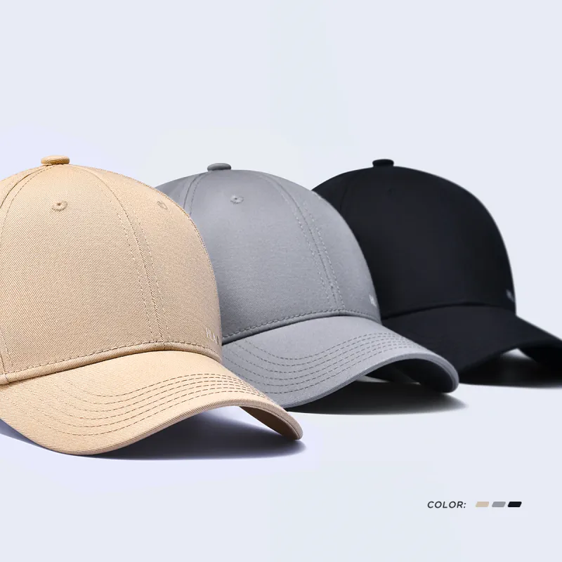 HLA 100% Cotton Baseball Caps Unisex-3