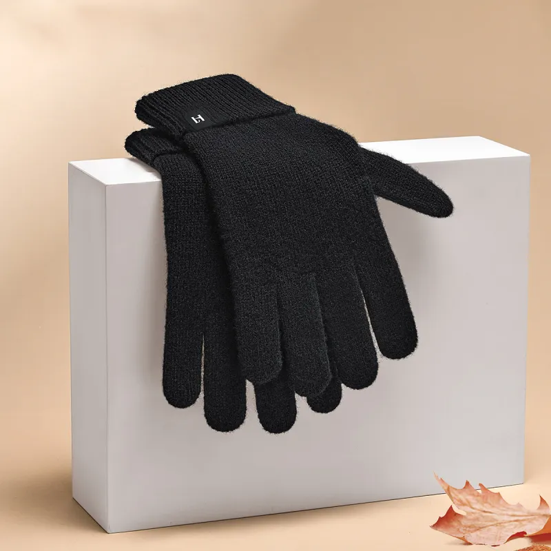 HLA Knit Gloves Unisex-2