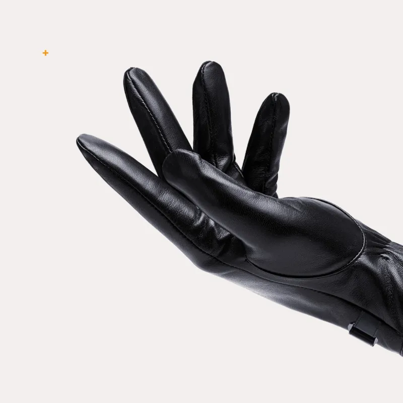HLA Synthetic Leather, Sheep Wool, Polyamide Gloves Men's-5