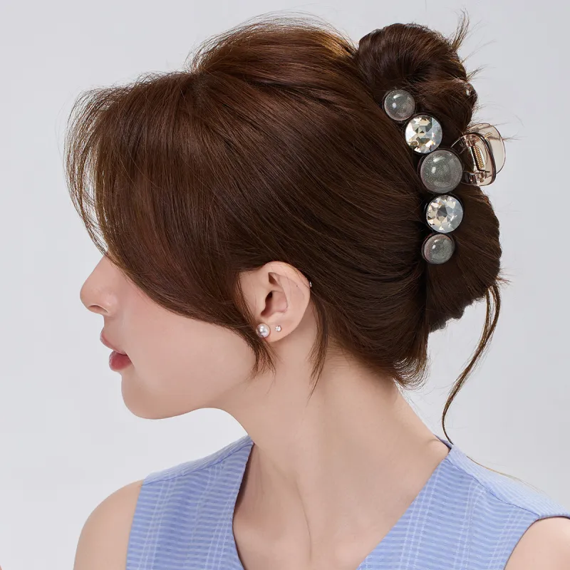 DODOGOGO PC Glass, Resin Hair Clips Women's-2