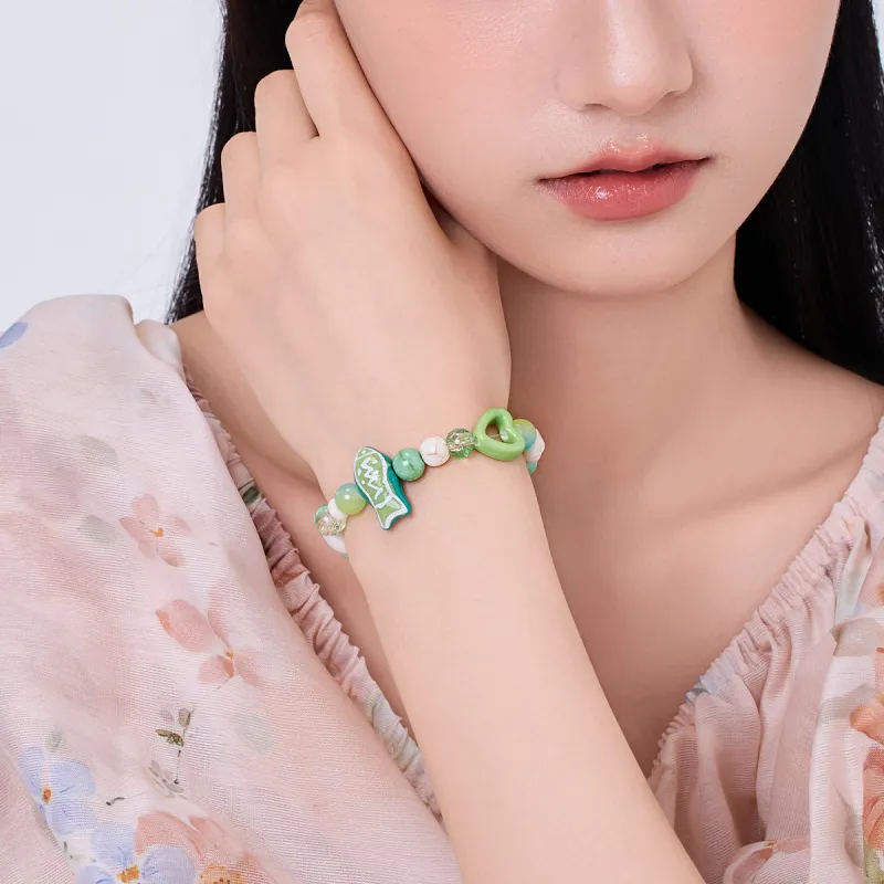 DODOGOGO Ceramic, Glass Bracelets Women's-3