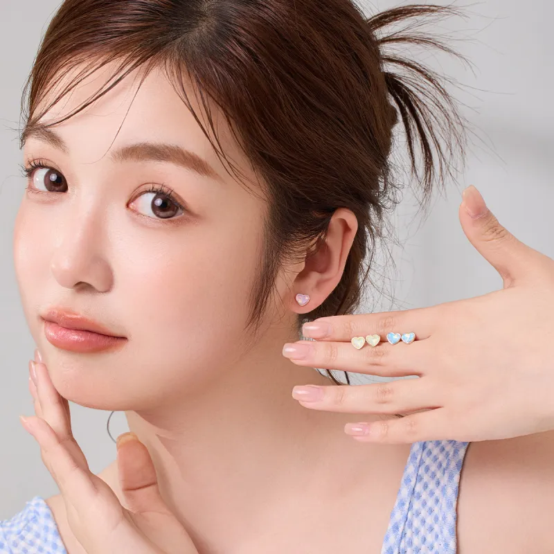 DODOGOGO Alloy S925 Sterling Silver Stud Earrings Women's-6