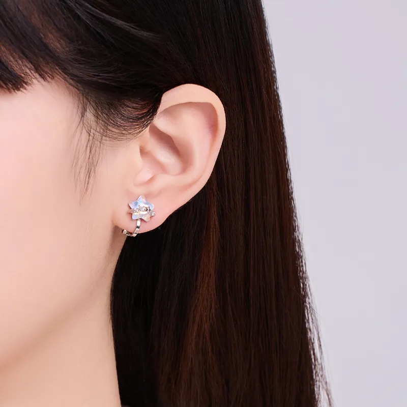 DODOGOGO Alloy Clip On Earrings Women's-4