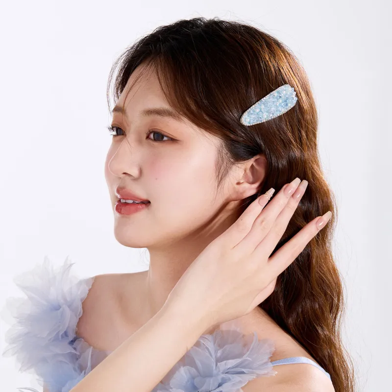 DODOGOGO Fabric, Alloy Hair Clips Women's-3