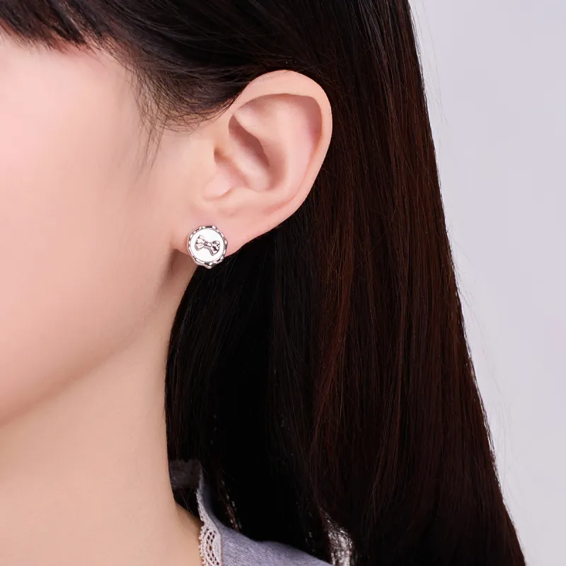 DODOGOGO Alloy Stud Earrings Women's-2