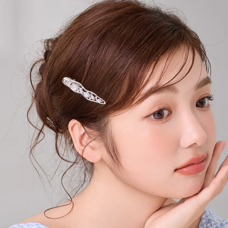 DODOGOGO Alloy, Synthetic Cubic Zirconia Hair Clips Women's-1