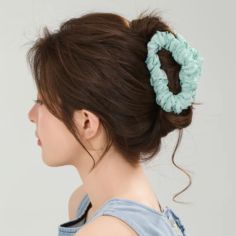 DODOGOGO Fabric, Acrylic Hair Claw Clip Women's-5