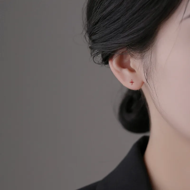 DODOGOGO Ceramic Stud Earrings Unisex-7
