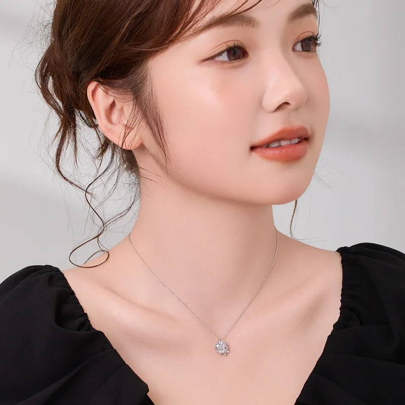 DODOGOGO Alloy, Synthetic Cubic Zirconia Necklaces Women's-1