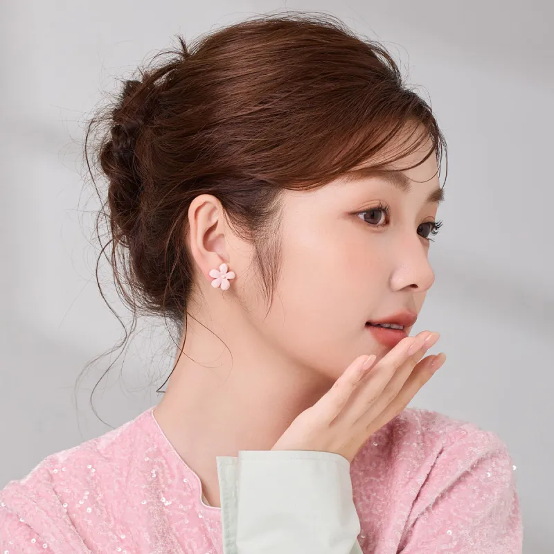 DODOGOGO S925 Sterling Silver Alloy Earrings Women's-2
