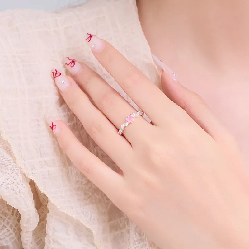 DODOGOGO Alloy Rings Women's Silver, Packaging-1
