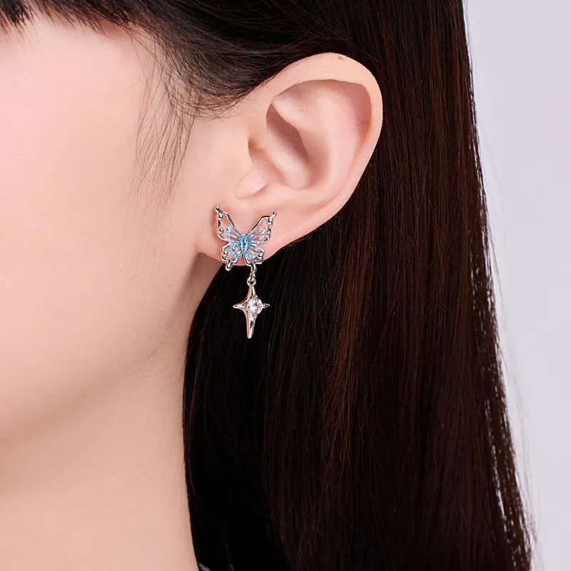 DODOGOGO S925 Silver Earrings Women's-1
