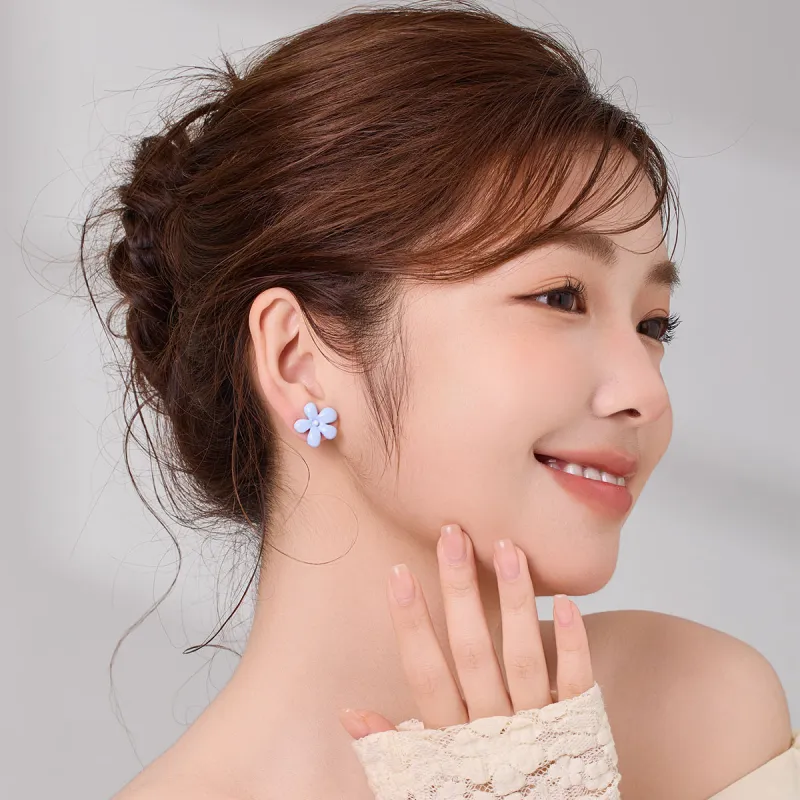 DODOGOGO S925 Sterling Silver Alloy Earrings Women's-7