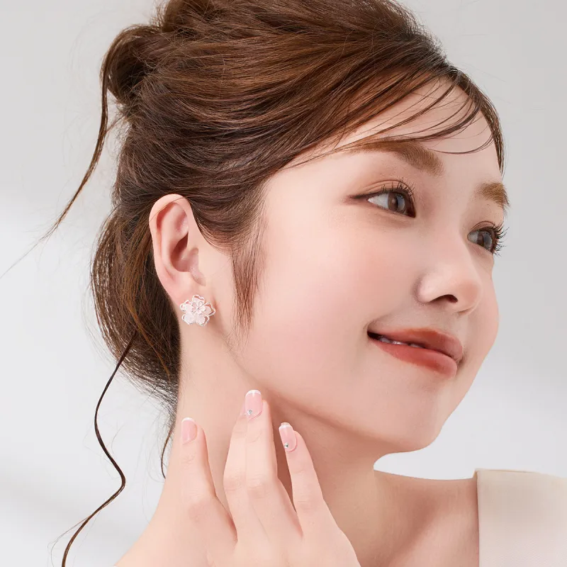 DODOGOGO Alloy Stud Earrings Women's-1