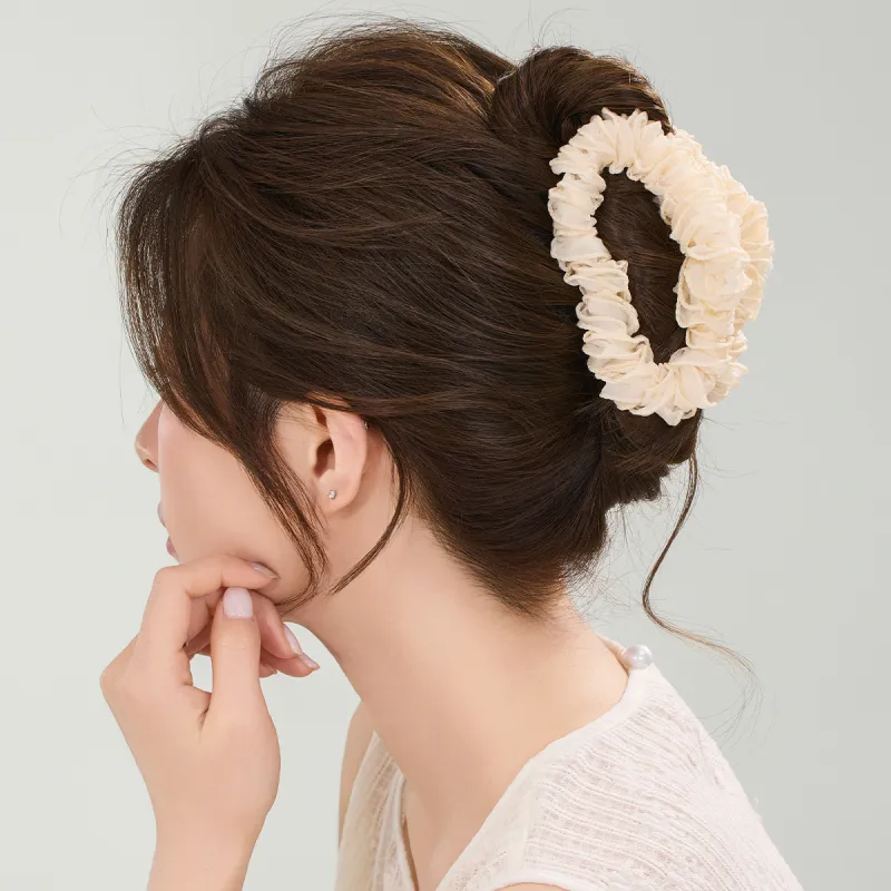 DODOGOGO Fabric, Acrylic Hair Claw Clip Women's-1