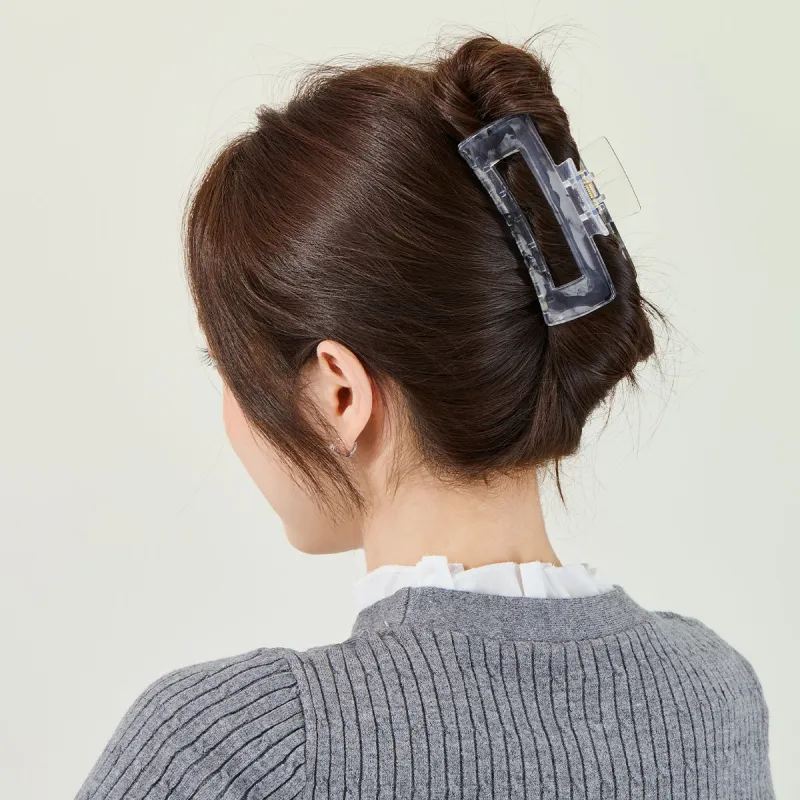 DODOGOGO Acrylic Hair Clips Women's-1