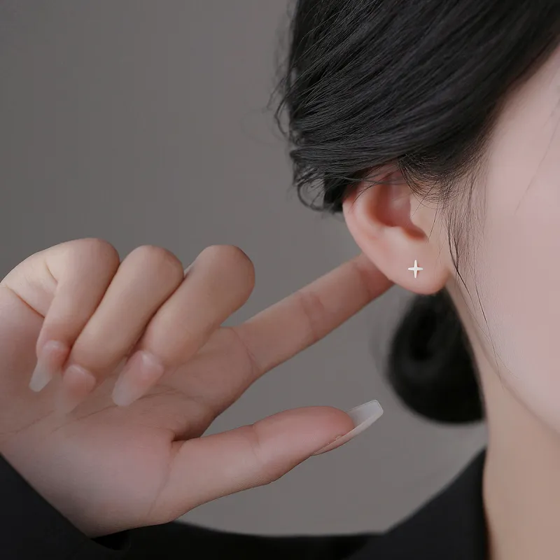 DODOGOGO Ceramic Stud Earrings Unisex-4