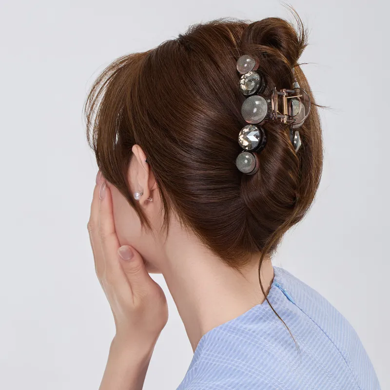 DODOGOGO PC Glass, Resin Hair Clips Women's-1