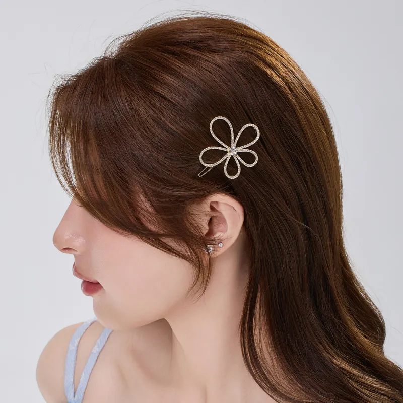 DODOGOGO Alloy, Glass Hair Clips Women's-1