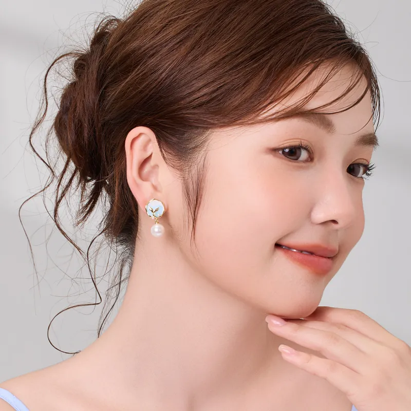 DODOGOGO S925 Silver Stud Earrings Women's-3