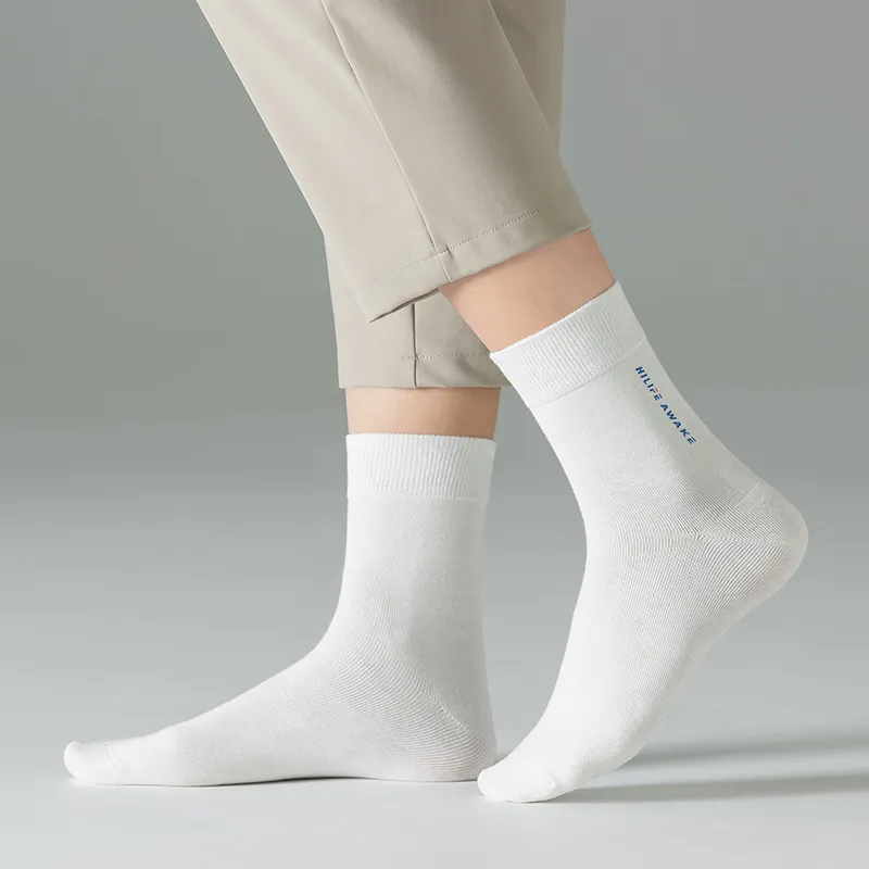 HLA SS23 Mid Calf Socks Men's 5 Pack-11