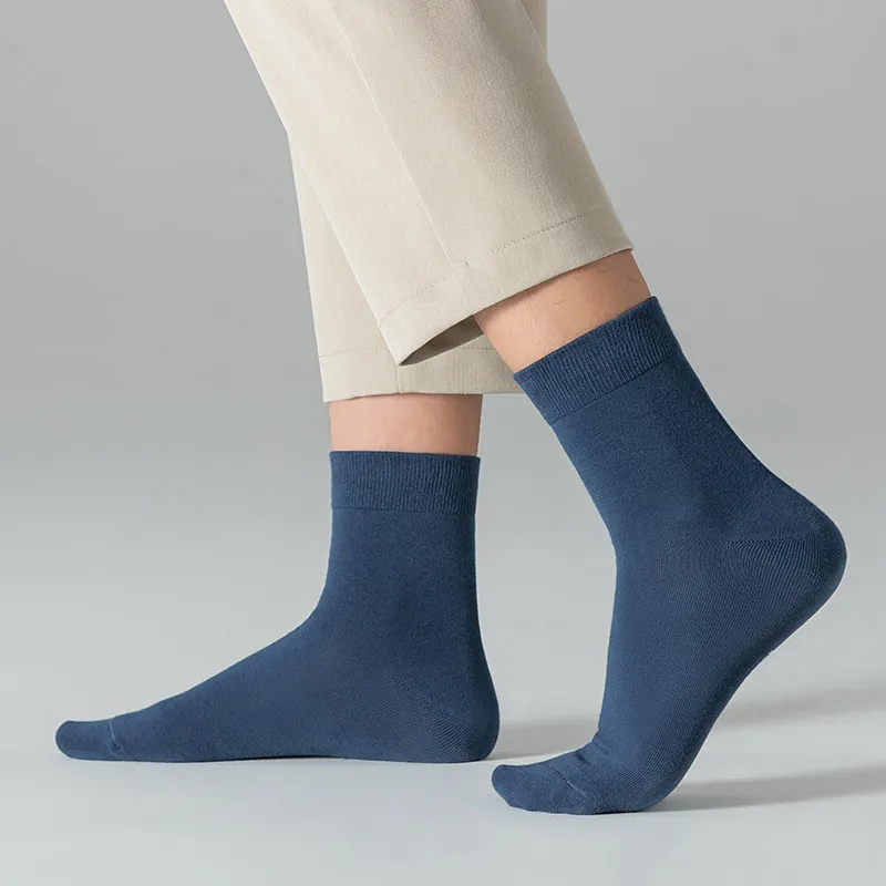 HLA Mid Calf Socks Men's 6 Pairs-17