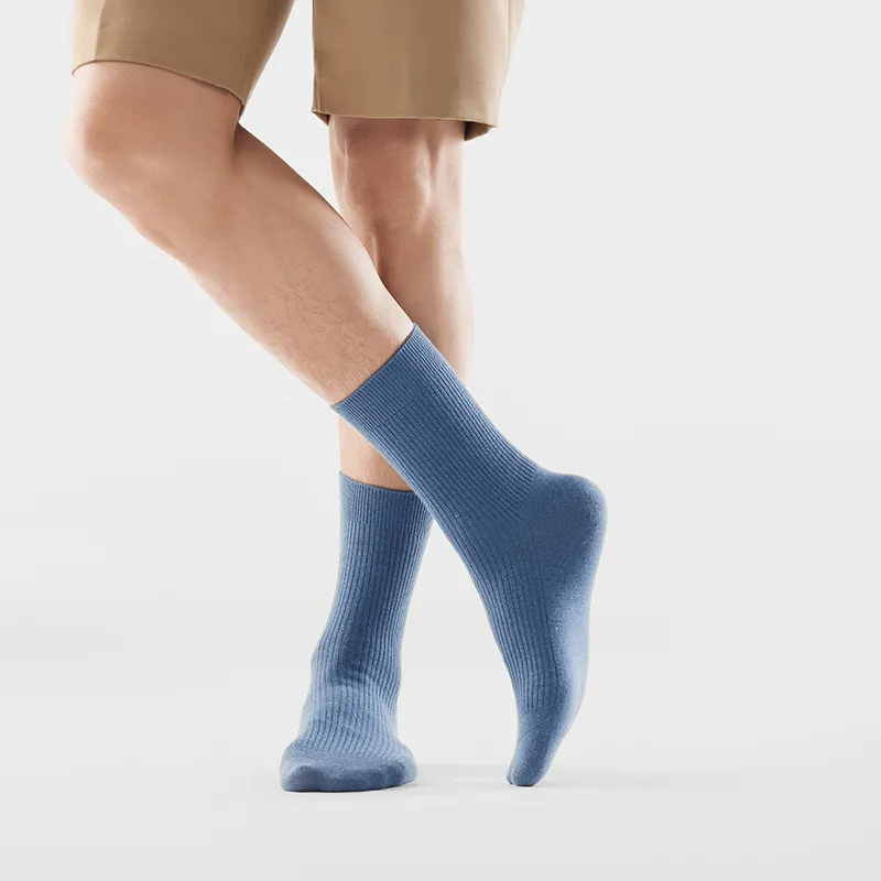 HLA Mid Calf Socks Men's 4 Pack-7