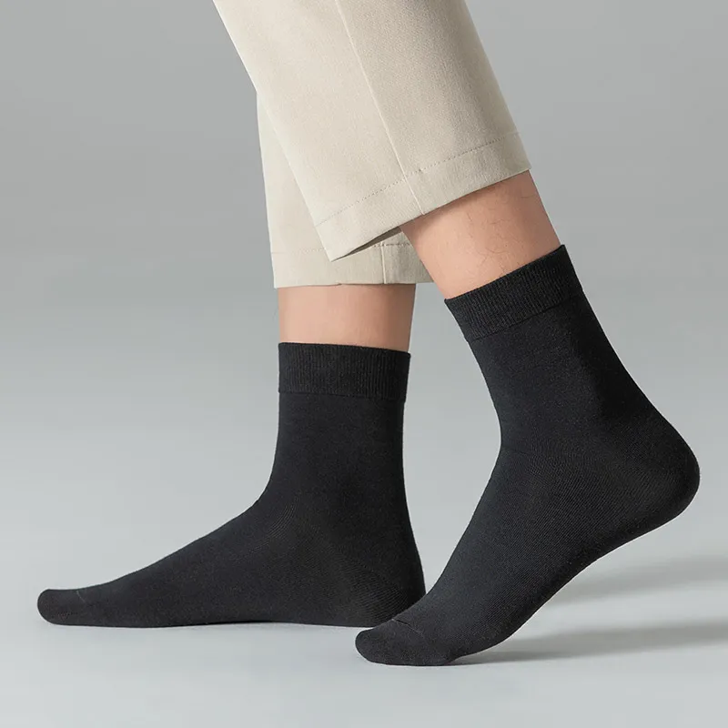 HLA Mid Calf Socks Men's 6 Pairs-10