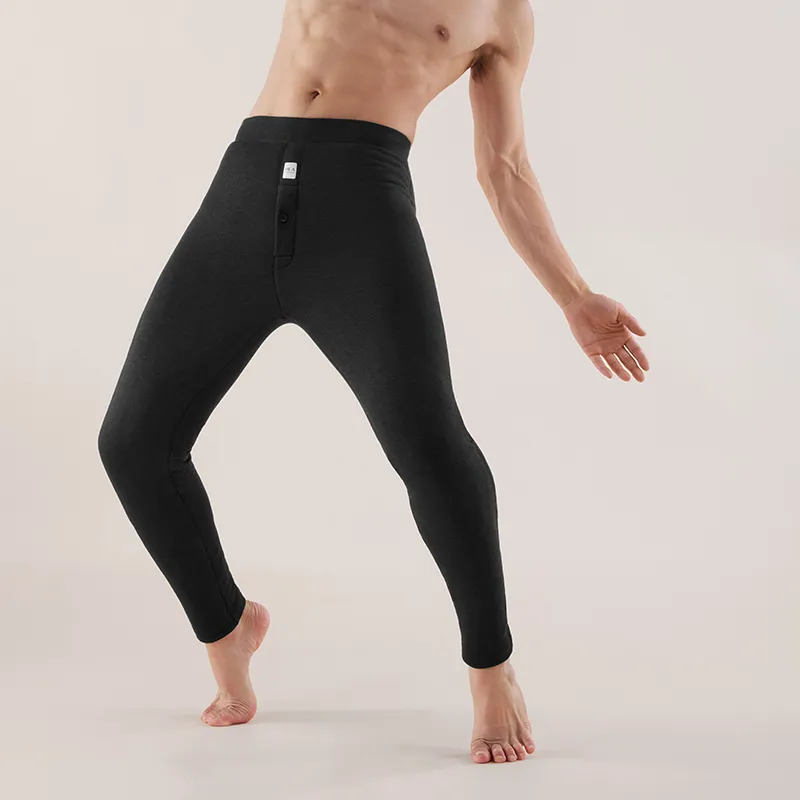 HLA Thermal Pants Men's Dark Gray-1
