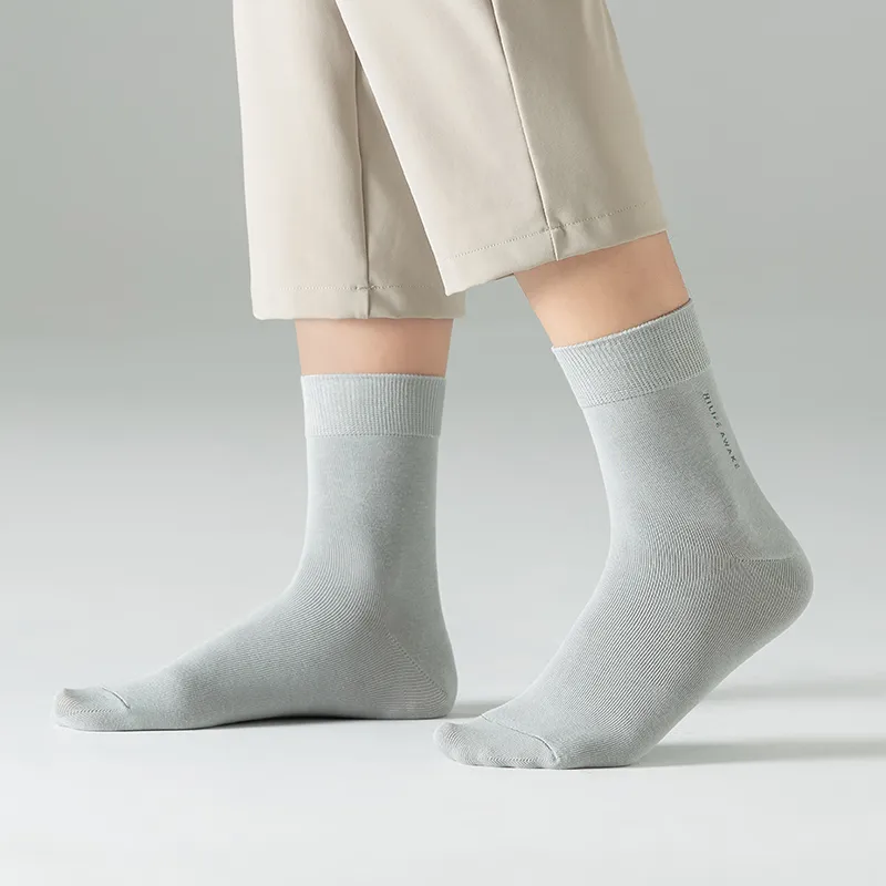 HLA SS23 Mid Calf Socks Men's 5 Pack-1