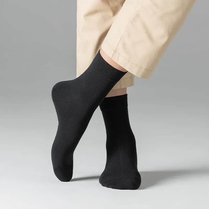 HLA Mid Calf Socks Men's 6 Pairs-42