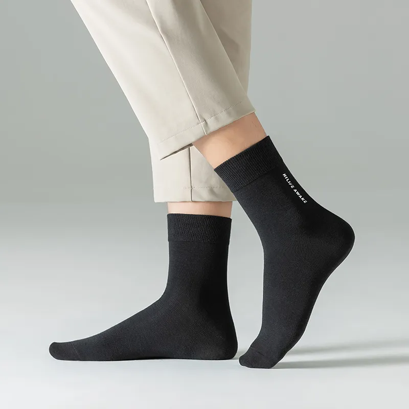 HLA SS23 Mid Calf Socks Men's 5 Pack-6