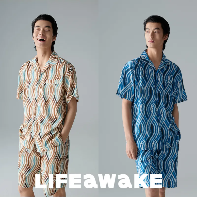 HLA Men Pajama Sets-4