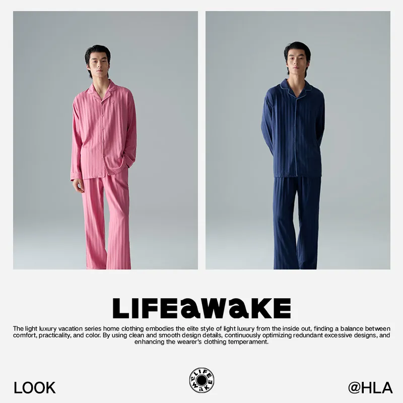 HLA Men Pajama Sets-15