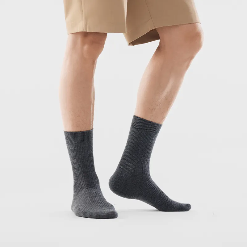 HLA Mid Calf Socks Men's 4 Pack-4