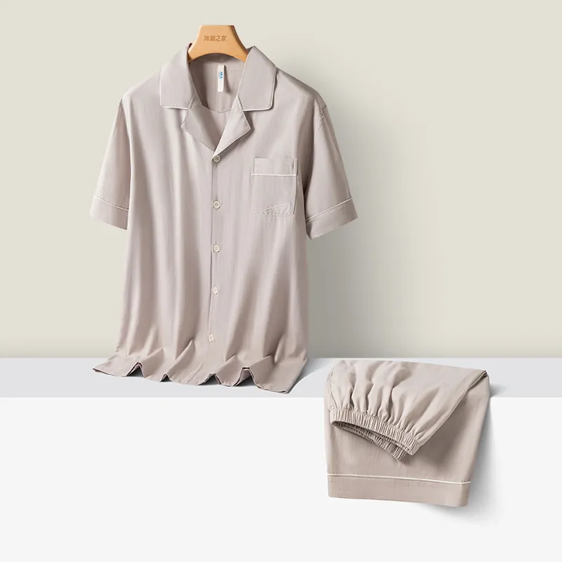 HLA Men Pajama Sets-7